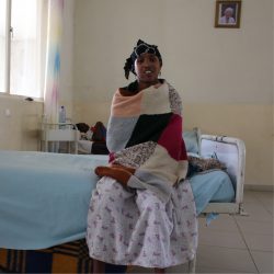 Sekina at Harar Fistula Hospital ward