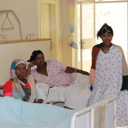 Patients at Hamlin's Harar Fistula Hospital (including Sekina)