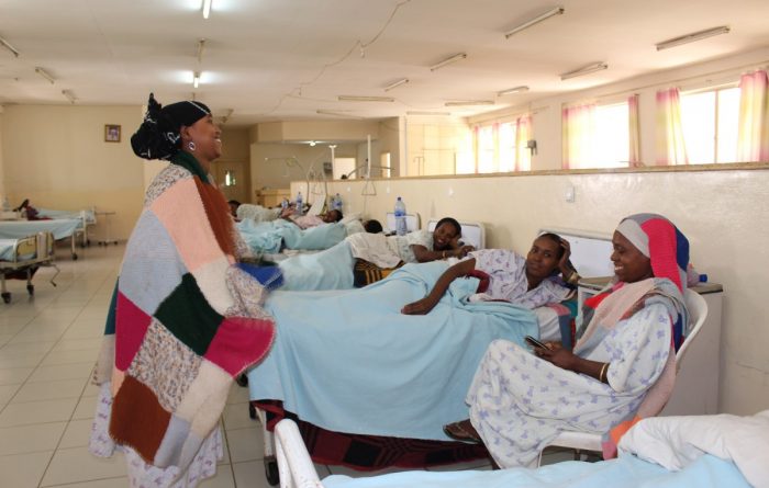 Sekina and other patients at Hamlin's Harar Fistula Hospital