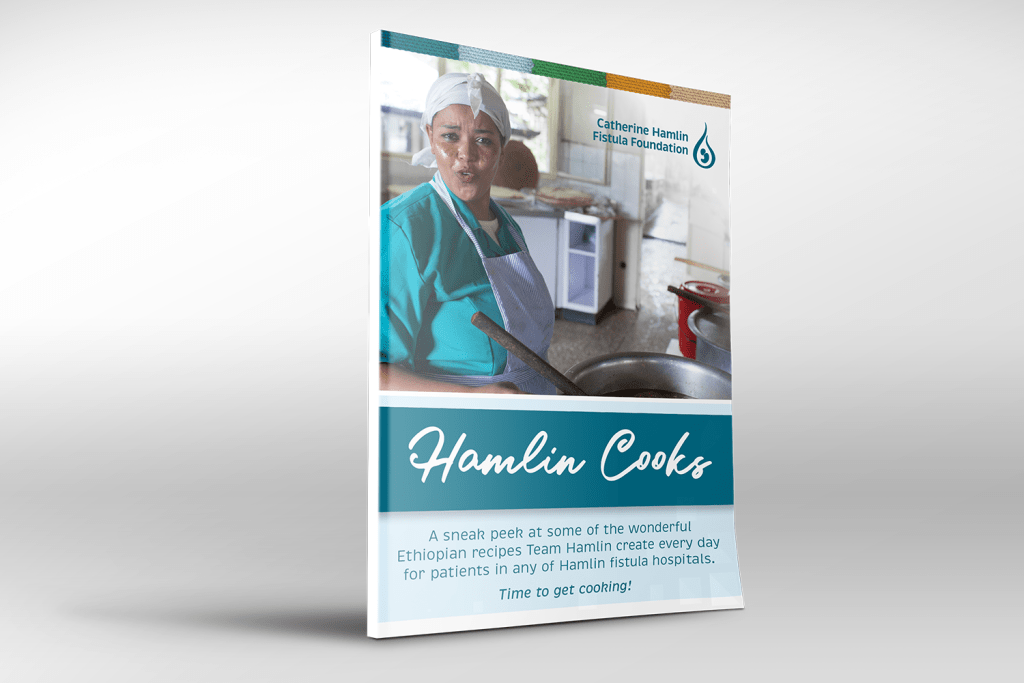Cover of Hamlin cooks recipe book